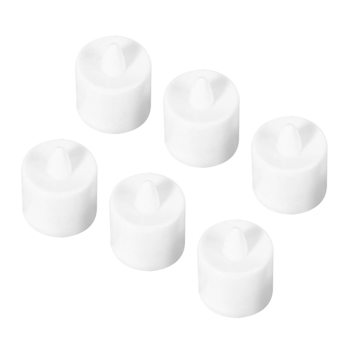 24PCS Electric Candle Flameless Candle LED Reusable Multiple Light Modes Candle Light with 2 Button Battery for Party Warm White