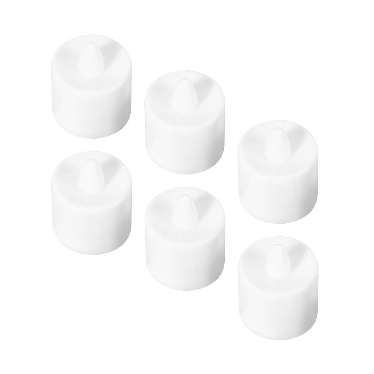 24PCS Electric Candle Flameless Candle LED Reusable Multiple Light Modes Candle Light with 2 Button Battery for Party Warm White