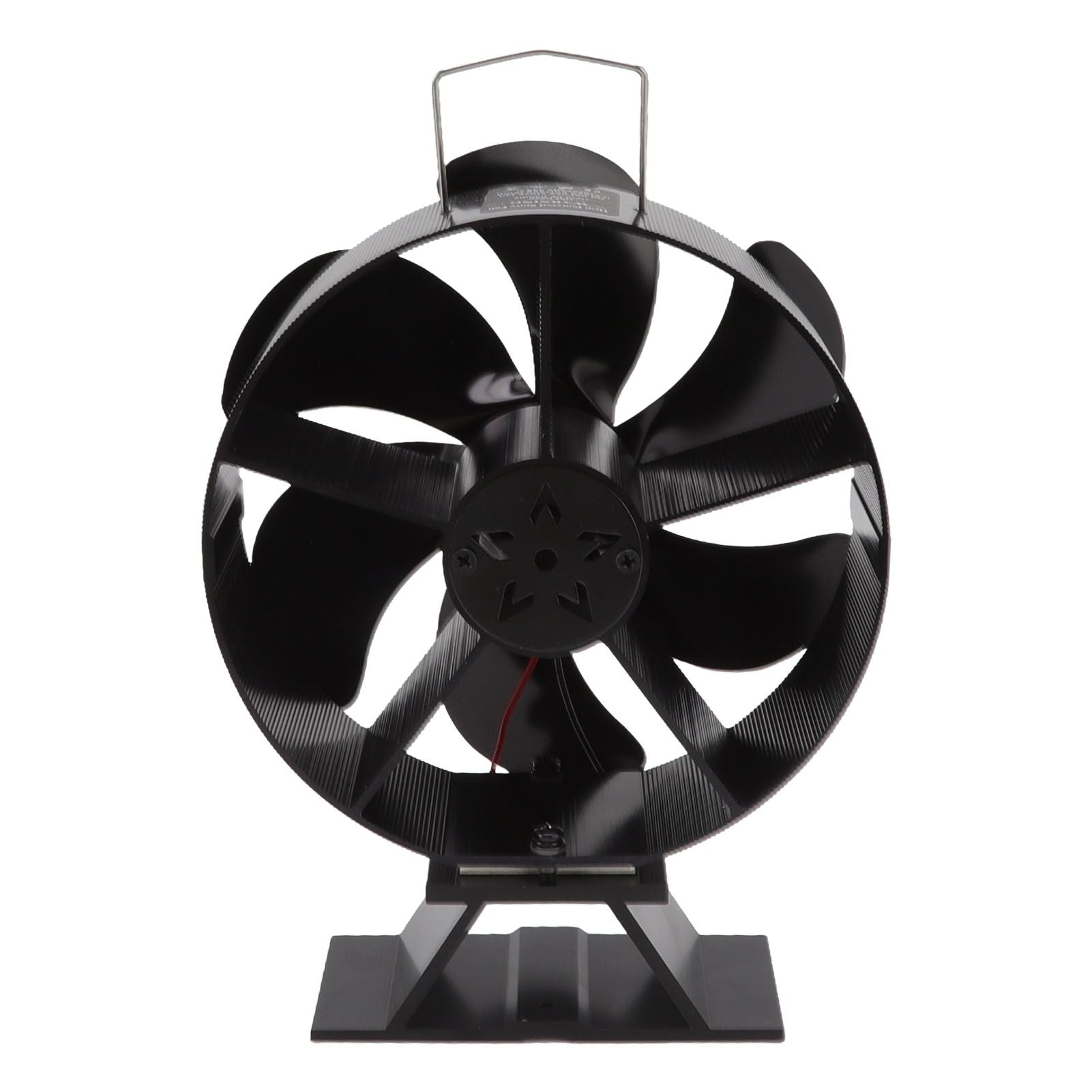 6 Blades Fireplace Fan Thermoelectric Module Wood Stove Fan Heat Powered Wood Burning Air Circulation Fan for Home