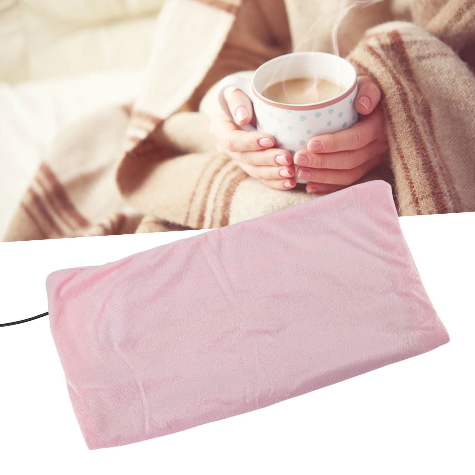Electric Blanket USB Power Supply Low Voltage Heating Blanket Home Electric Warming Pad Pink