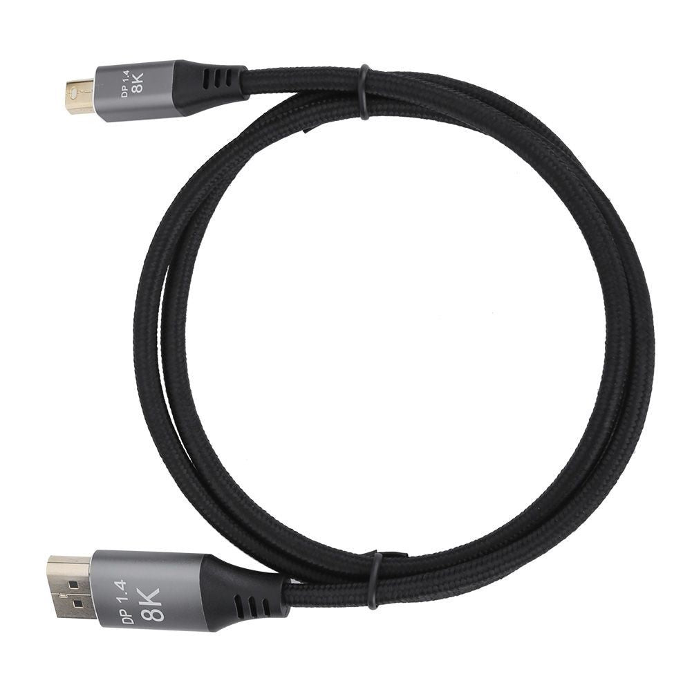 B0305‑1 Mini DP to DP Adapter 1.4 Version 8K High Definition 3.3ft Le