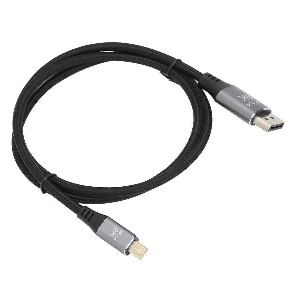 B0305‑1 Mini DP to DP Adapter 1.4 Version 8K High Definition 3.3ft Le