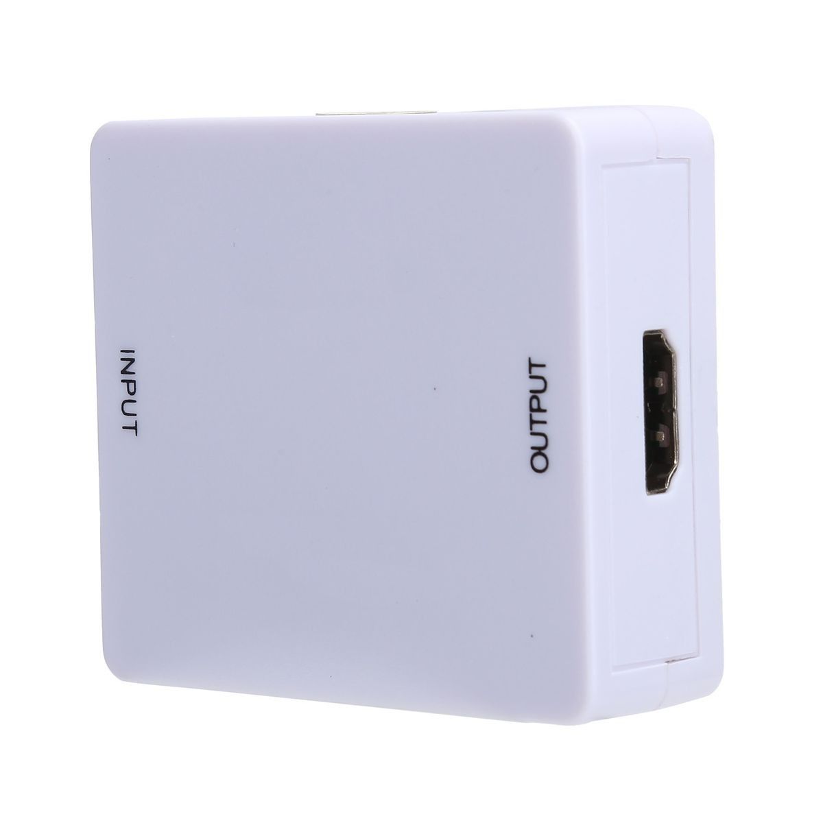 VGA to HDMI Adapter Mini HD 1080P Conversion Box AdapterWhite