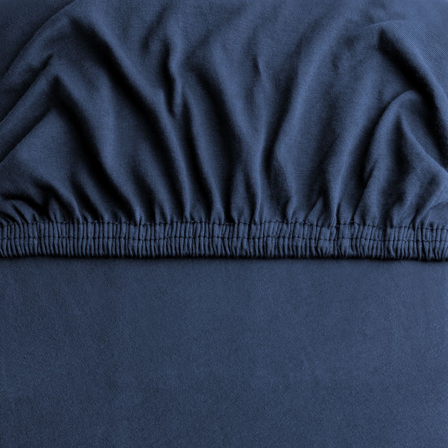 Hotel Quality Fitted sheets - 2 Piece Fitted sheets  -Breathable Bedding - Wrinkle, Fade, Stain Resistant- 26inch/40cm Deep Pocket Fitted Bed Sheet-Wrinkle and Fade Resistant,(Navy,Super King)