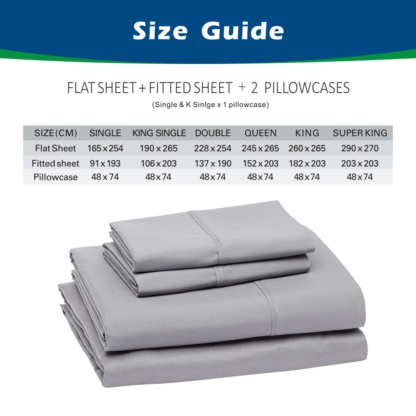 3 Piece Bed Sheet Set- Bedding Sheets & Pillowcases -Breathable Bedding - Wrinkle, Fade, Stain Resistant-Deep Pocket Flat Fitted Bed Sheet Set(Purple,King Single)