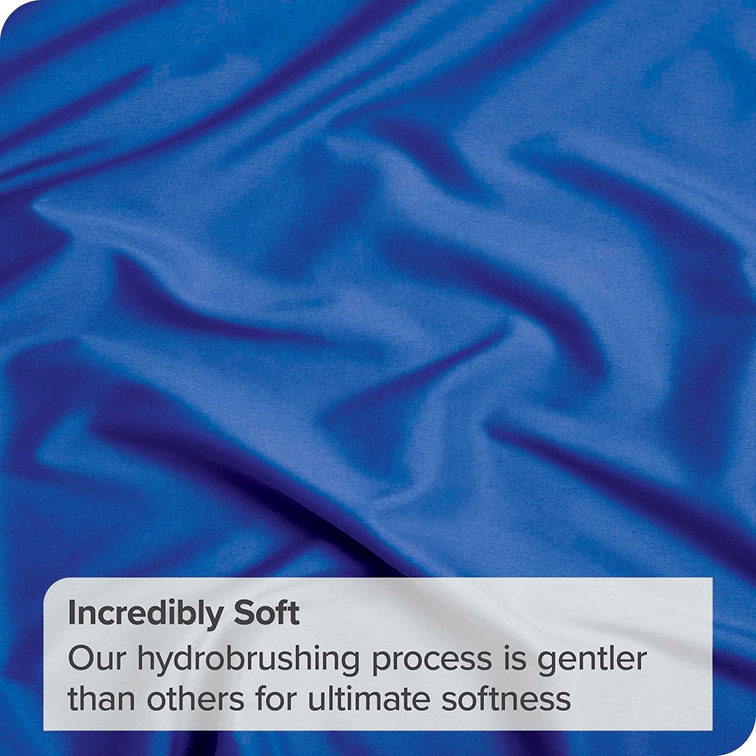 3 Piece Bed Sheet Set- Bedding Sheets & Pillowcases -Breathable Bedding - Wrinkle, Fade, Stain Resistant-Deep Pocket Flat Fitted Bed Sheet Set(Royal blue,Single)