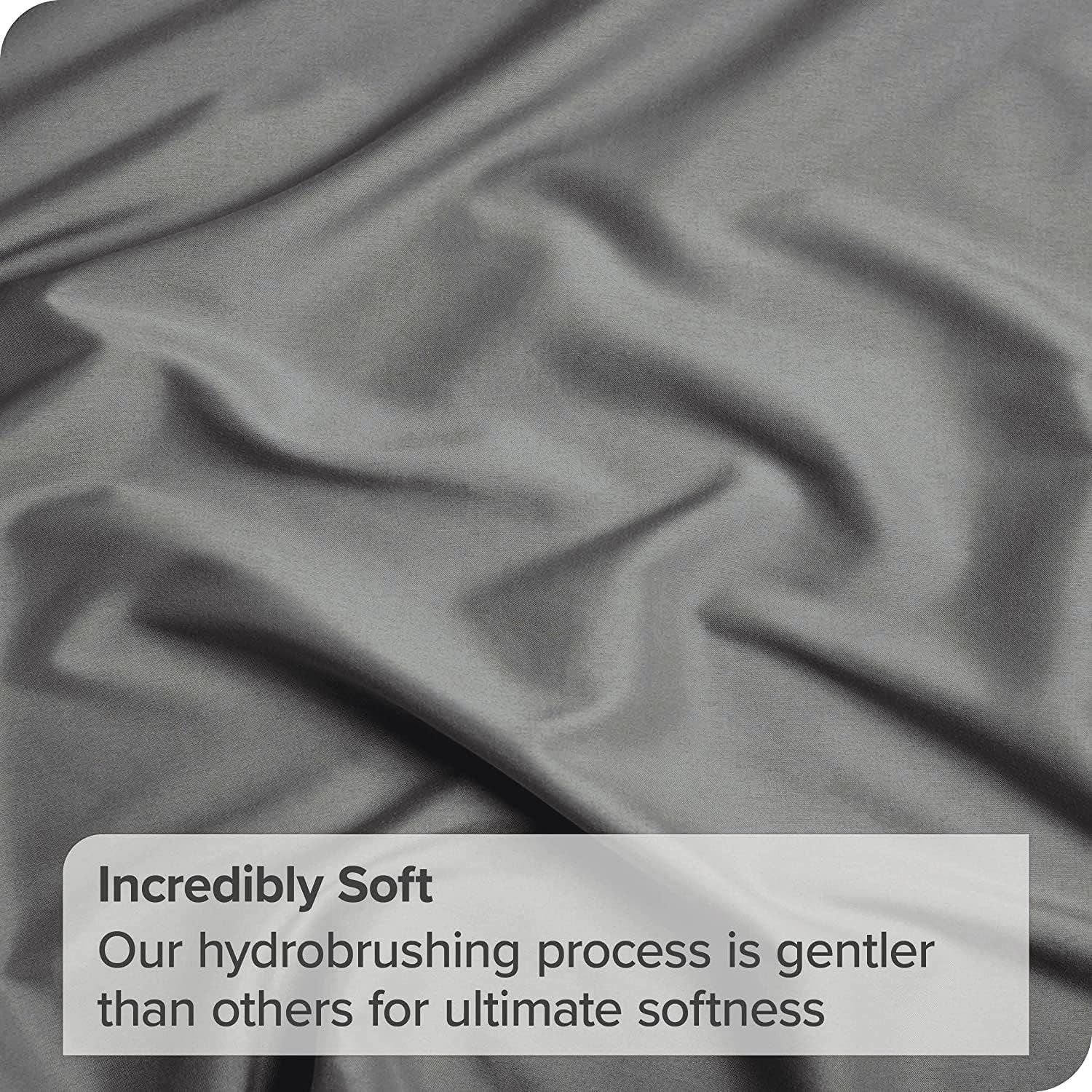 Elegant Comfort Premium Hotel Quality 1-Piece Double Flat Sheet, Luxury and Softest 2000 Thread Count Bedding Flat Sheet(Double,Grey)
