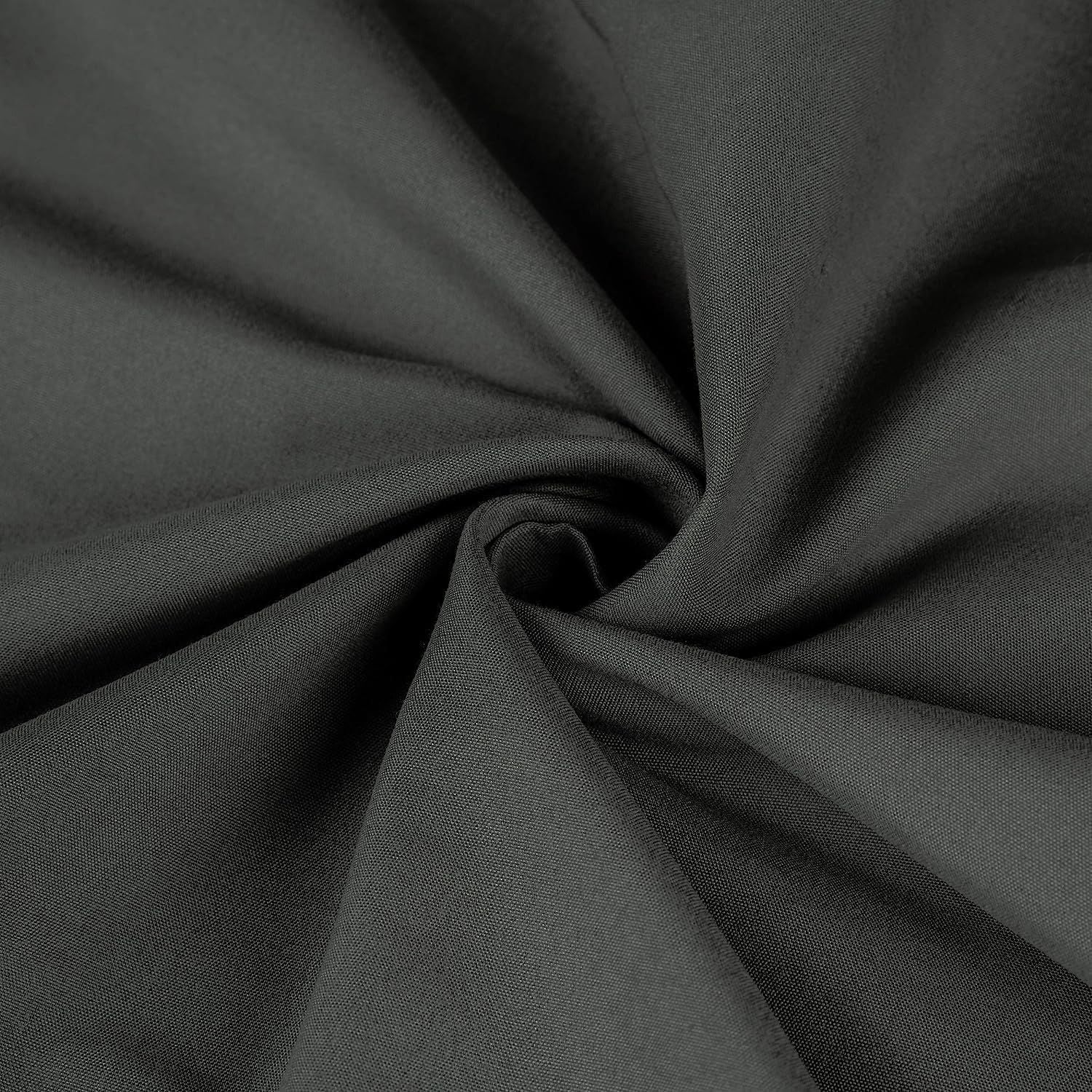 Elegant Comfort Premium Hotel Quality 1-Piece King Single Flat Sheet, Luxury and Softest 2000 Thread Count Bedding Flat Sheet(King Single,Dark gray)