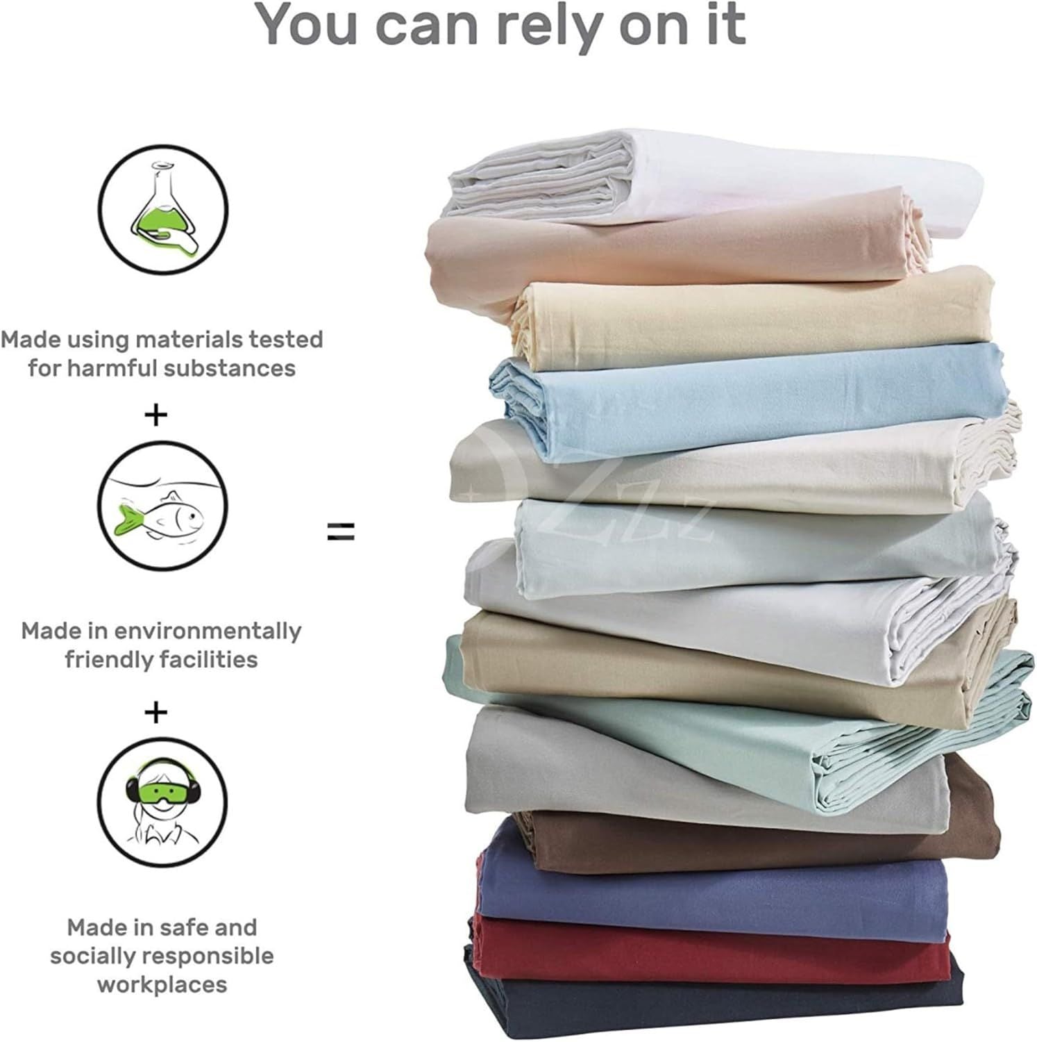 Elegant Comfort Premium Hotel Quality 1-Piece Super King Flat Sheet, Luxury and Softest 2000 Thread Count Bedding Flat Sheet(Super King,Olive green)