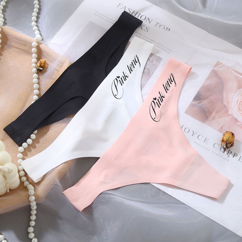 Women Thong Underwear Leng Yans Beauty Ice Silk Nylon Skin color 2XL [70.00 kg-80.00 kg]