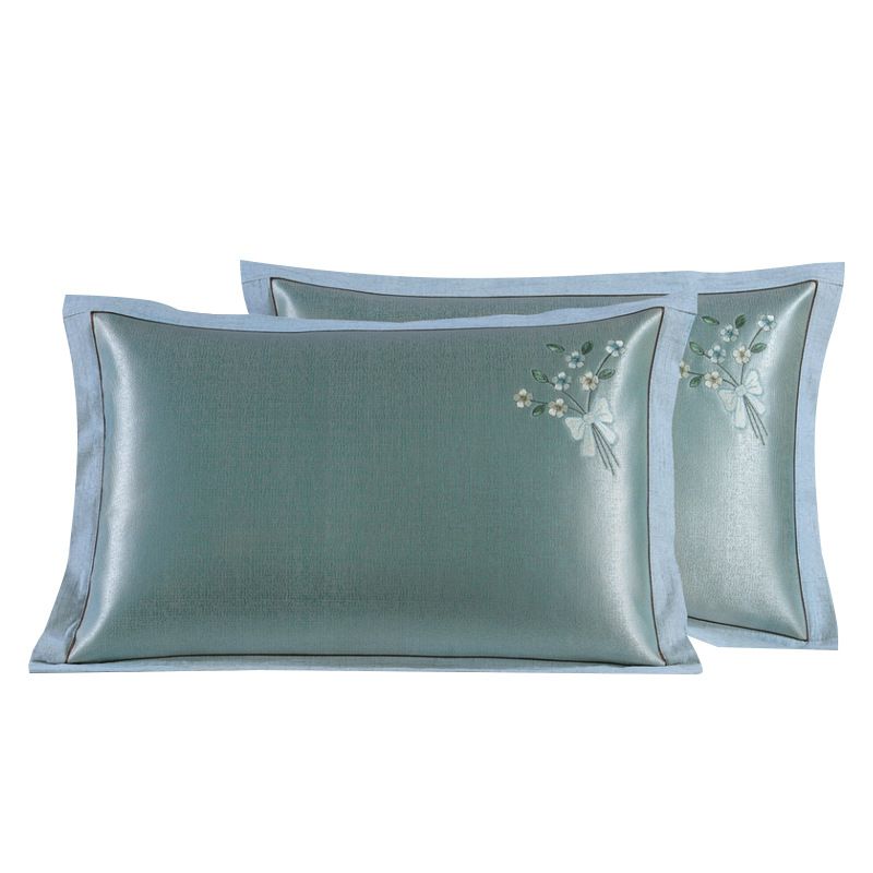 Ice Silk Pillowcase 48x74cm Washable Cool Summer 48*74cm