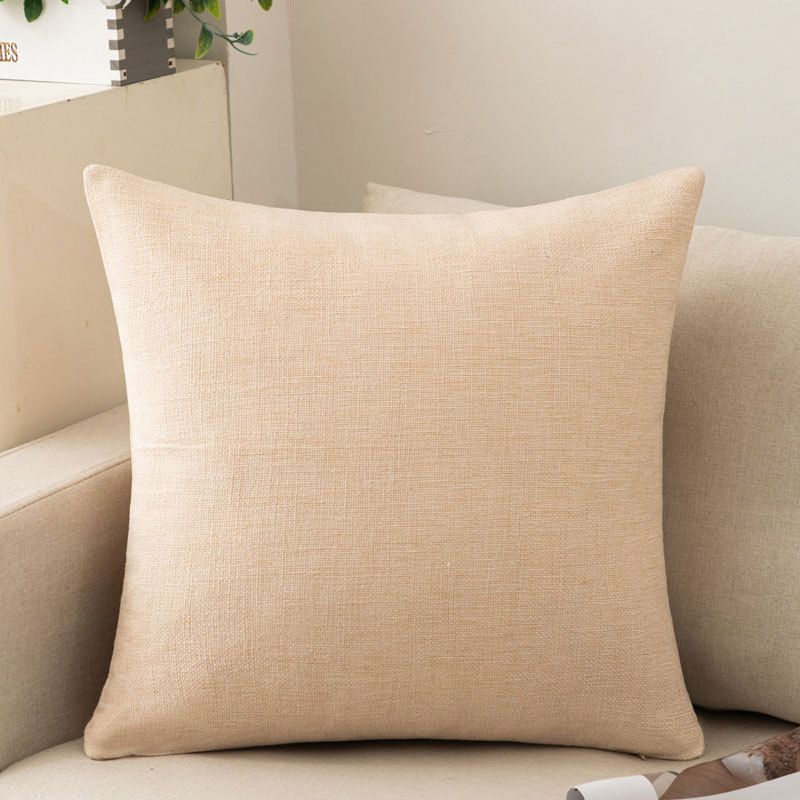 Shengdu Solid Color Polyester Pillow Case 40x40cm csmm creamy-white 55*55cm with pillow core