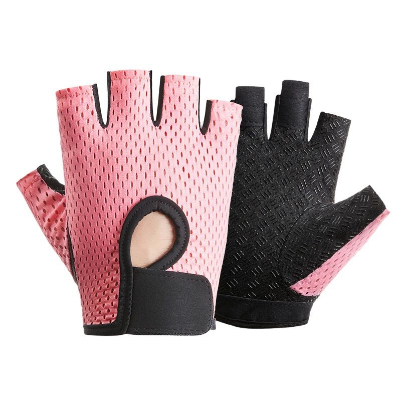 T-BAGWELL Cycling Gloves Half Finger Anti-slip A half finger black green XL