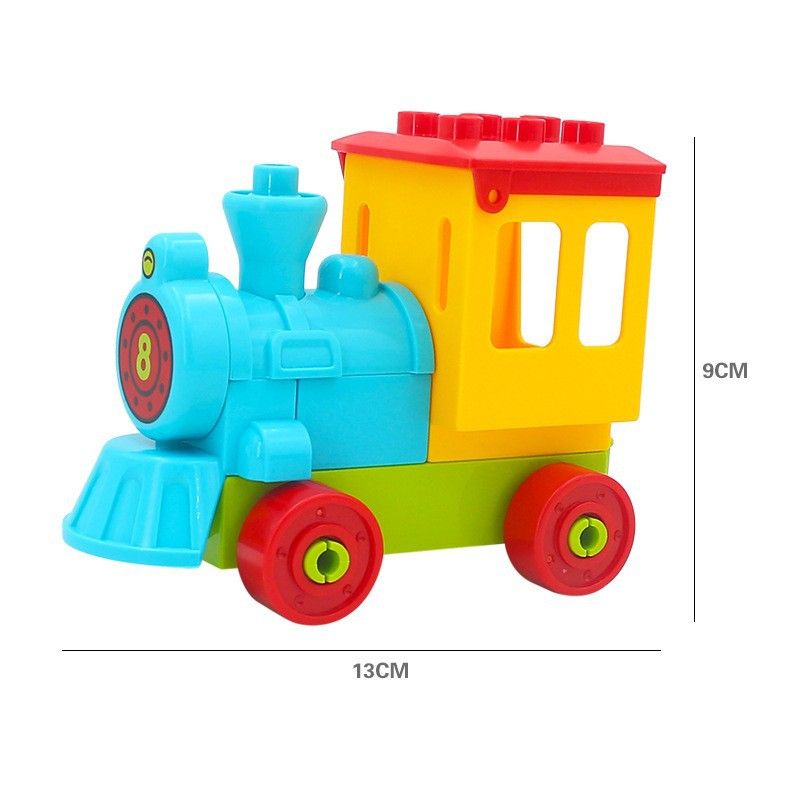 Hongyuan sheng Building Blocks Bus Vehicle