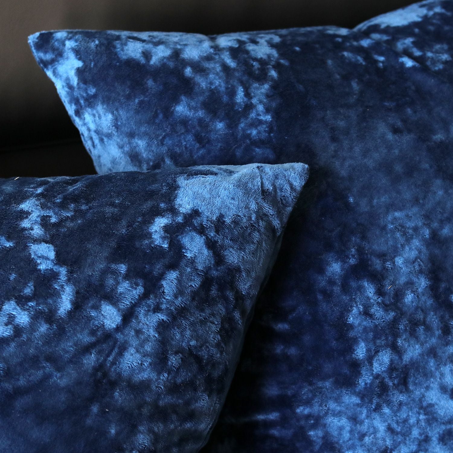 Ice Velvet Pillow Cover Polyester Solid Color 30x50cm Mint Blue 45*45cm without pillow core