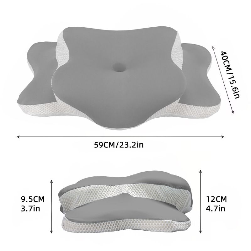 Dream Nest Butterfly Memory Foam Pillow Rose Pink