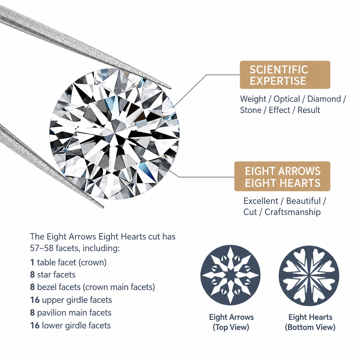 Elegant Four-Pointed Star Moissanite Tassel Earrings with Fine Gold-Plated Finish and Sparkling Drop Details, Perfect for Daily Wear, Dates, and Light Business Occasions (Moissanite, Premium S925)