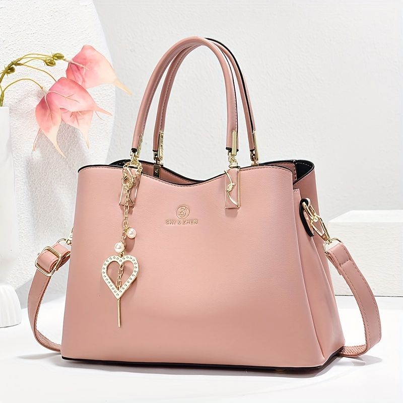 Single-Shoulder Handbag Cross-Body Handbag Pink Handbag Stylish Handbag Travel - Blue - Size 27-13-19