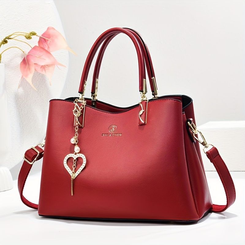 Single-Shoulder Handbag Cross-Body Handbag Pink Handbag Stylish Handbag Travel - Blue - Size 27-13-19