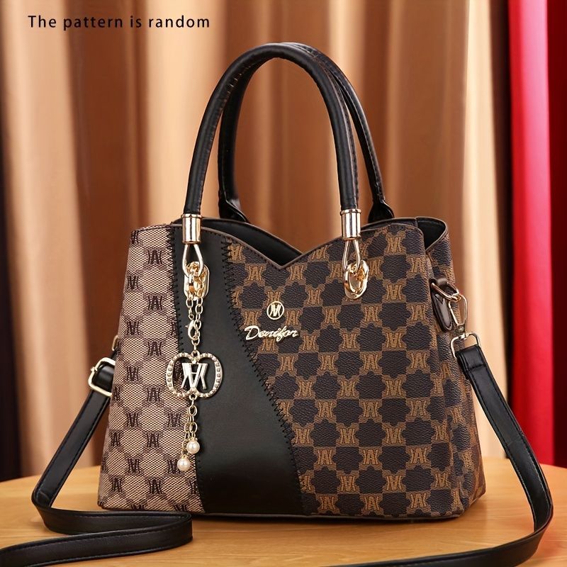 Women'S Handbag Shoulder Bag Cross-Body Bag Autumn Winter Fashion Premium - Khaki - Size 28-12-19