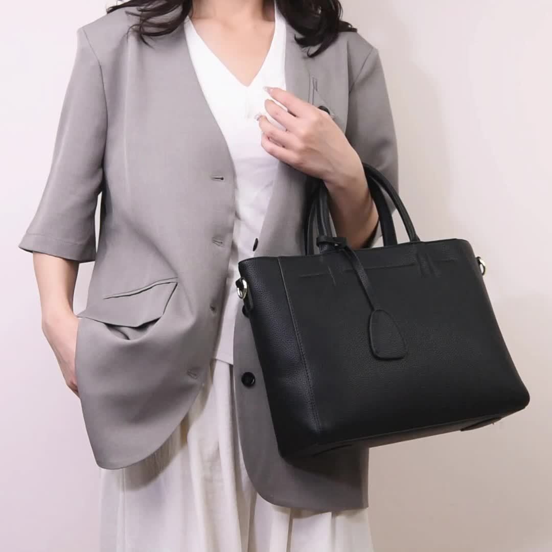 Women'S Tote Briefcase Commuting Bag Handheld Bag Cross-Body Bag Spacious Tote - Beige - Size 31-11-24