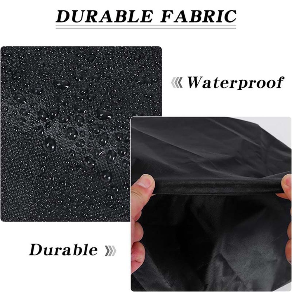 Wall-Mounted Patio Heater Cover -  Electric Heater Cover,420D Oxford Waterproof Dustproof Infrared Heater Covers for Indoor Outdoor Garage Backyard Hanging Patio Heaters (Black)
