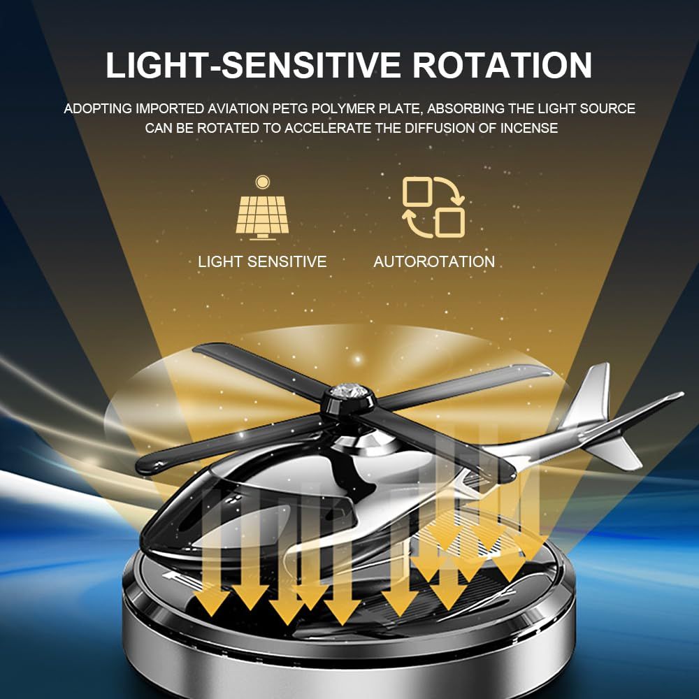 Car Air Freshener Diffuser Aviation Al Alloy Diffuser, Car Diffuser for Essential Oils, Relieve Stress and Purifie Odors
