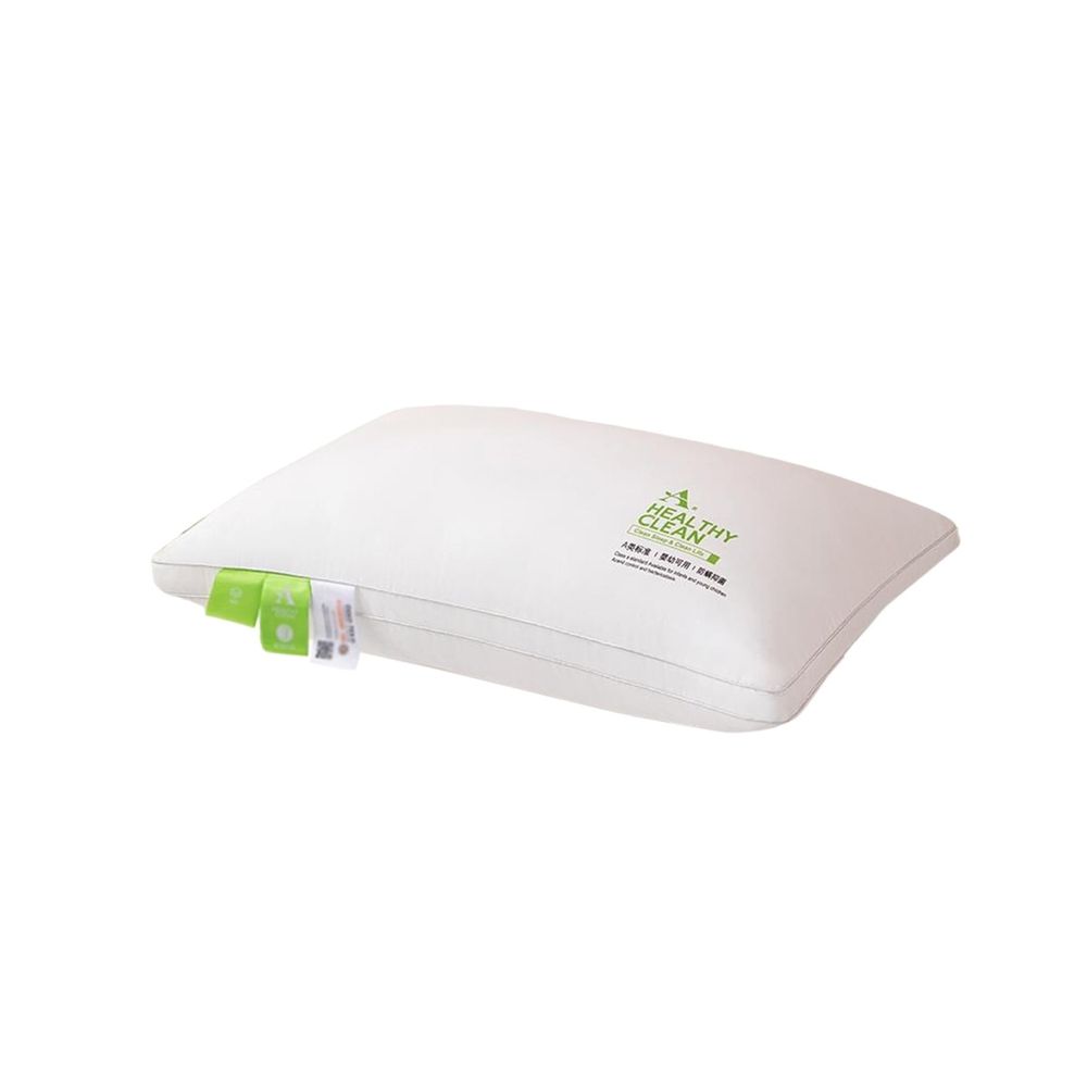Soft & Comfortable Single Pillow | Breathable Polyester Pillow with High Elasticity | 65x40cm (25.5x15.7in) | Washable White Pillow for Enhanced Sleep Support