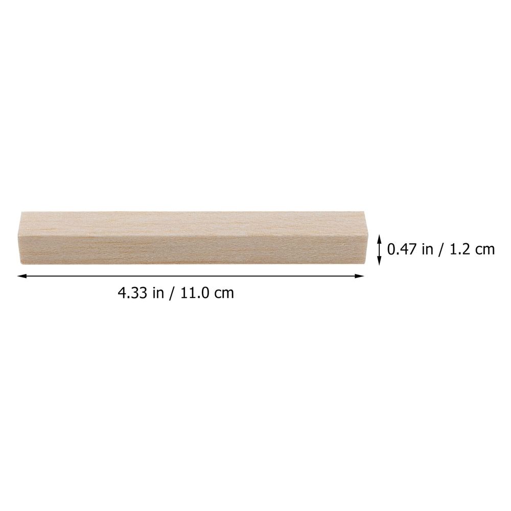 25pcs Wood res Rod Timber Crafting Supplies for Hobbyists