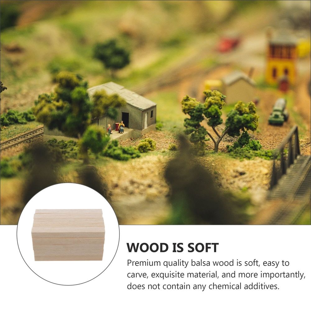 25pcs Wood res Rod Timber Crafting Supplies for Hobbyists