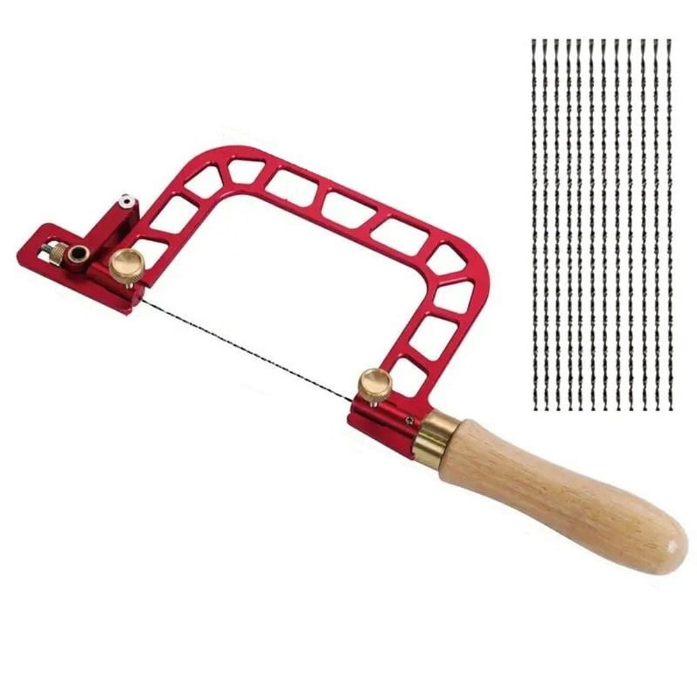 Steel Frame Coping Saw Engraving Hand Wire Cutting Saws Efficient Tool Self-Cleaning WithHandle B New