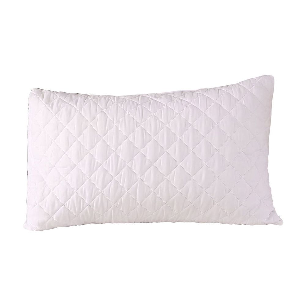 Soft Pillow Protectors, Standard Size, Breathable Skin-Friendly Cotton Pillow Covers, Waterproof & Stainproof Pillows Protectors, Machine Washable