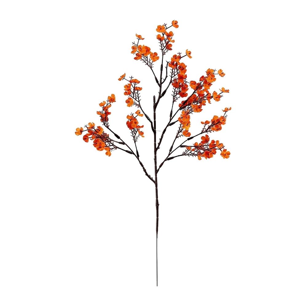 10 Pcs 15.7' Artificial Flowers Branches, Fake Flowers Stems Silk Tall Flower Arrangement for Vase Home Wedding Centerpieces Decoration