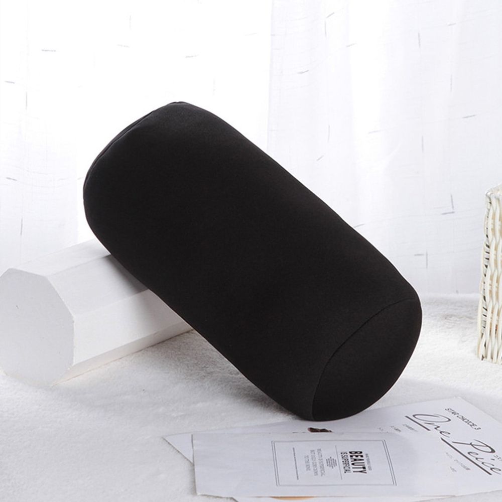 Microbead Bolster, Microbead Pillow, Comfort Squish Tube Bolster Cushion, Back Head Neck Support Sleeping Throw Pillows for Travel Home Sofa Bed