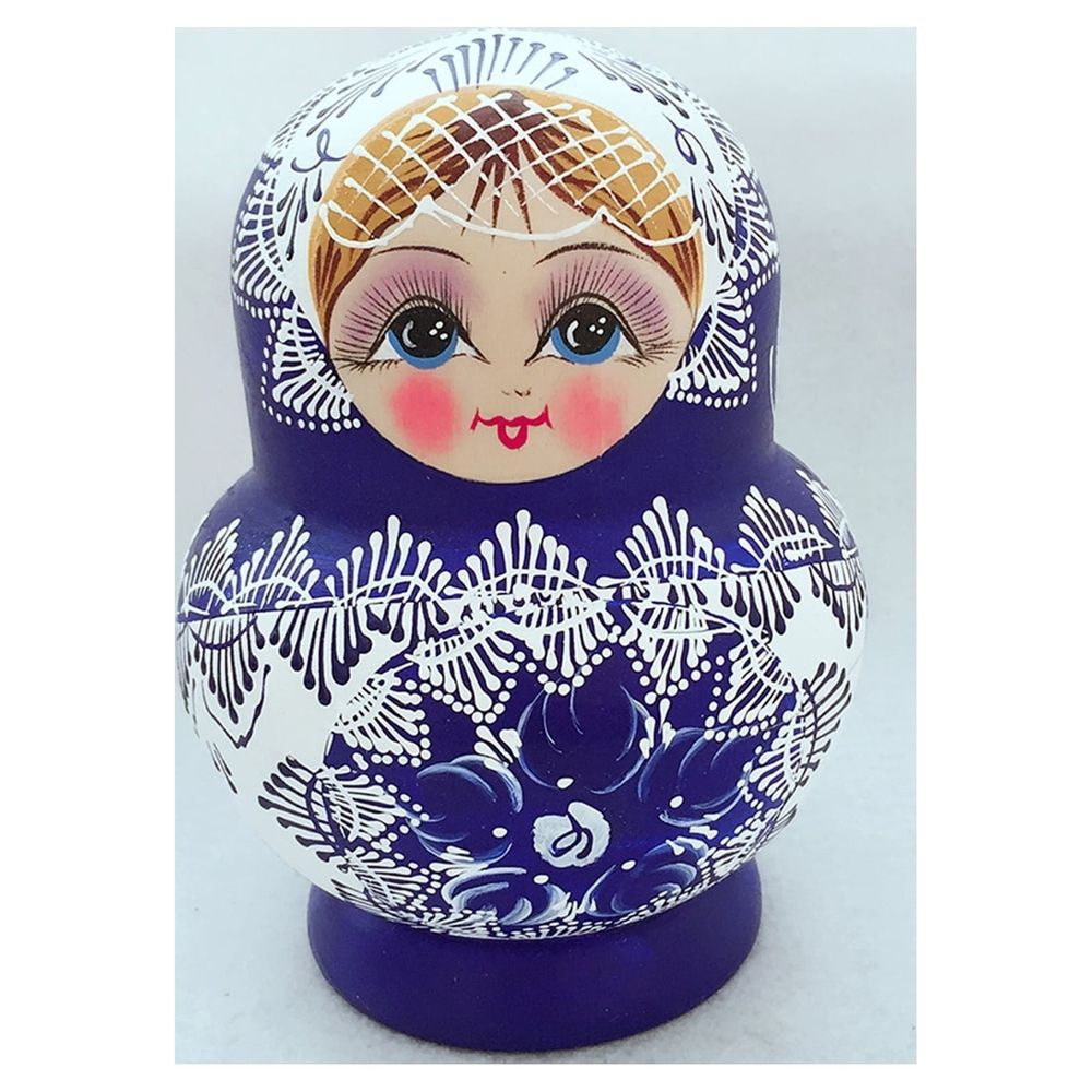 Russian Nesting Dolls, Wood Matryoshka Stacking Set,Handmade Decor for Adults,Easter,Mother's Day,Birthday,Christmas,Halloween Gift,Home Room Decoration,Traditional Folk Art Collectible