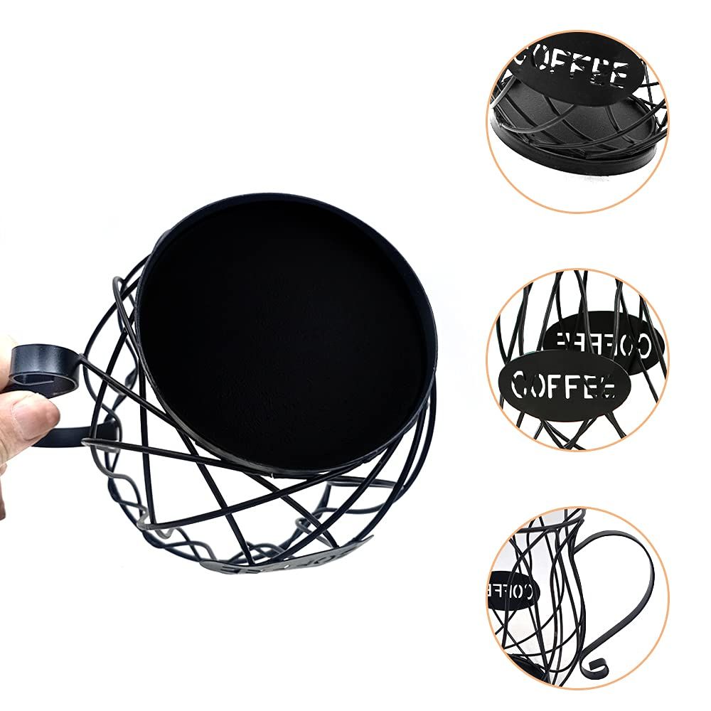 Coffee Pod Holder for K Cups, Coffee Capsule Holder, K Cup Holders for counter, Coffee Pod Storage Organizer
