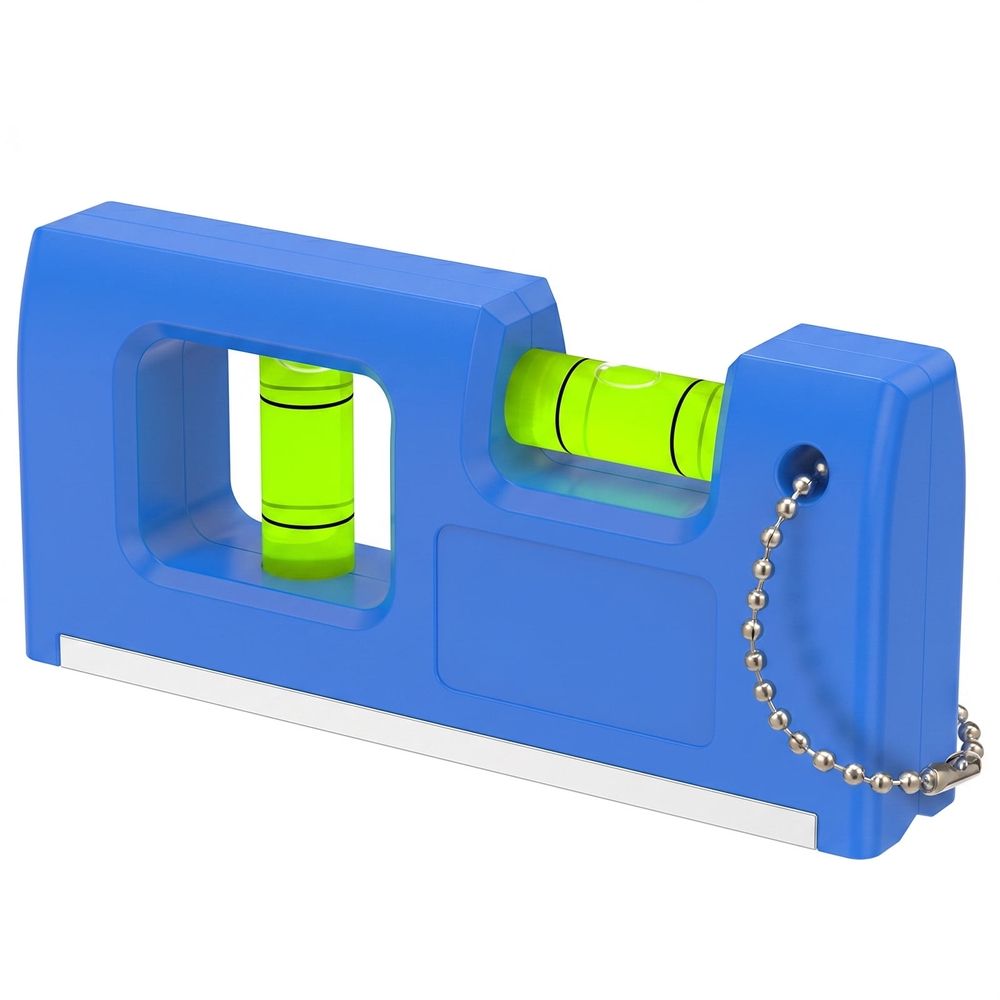 Mini Magnetic Spirit Level, Aluminum Alloy Base, Double Bubble Design for Hanging Artwork in Home Renovations and Installing Equipment