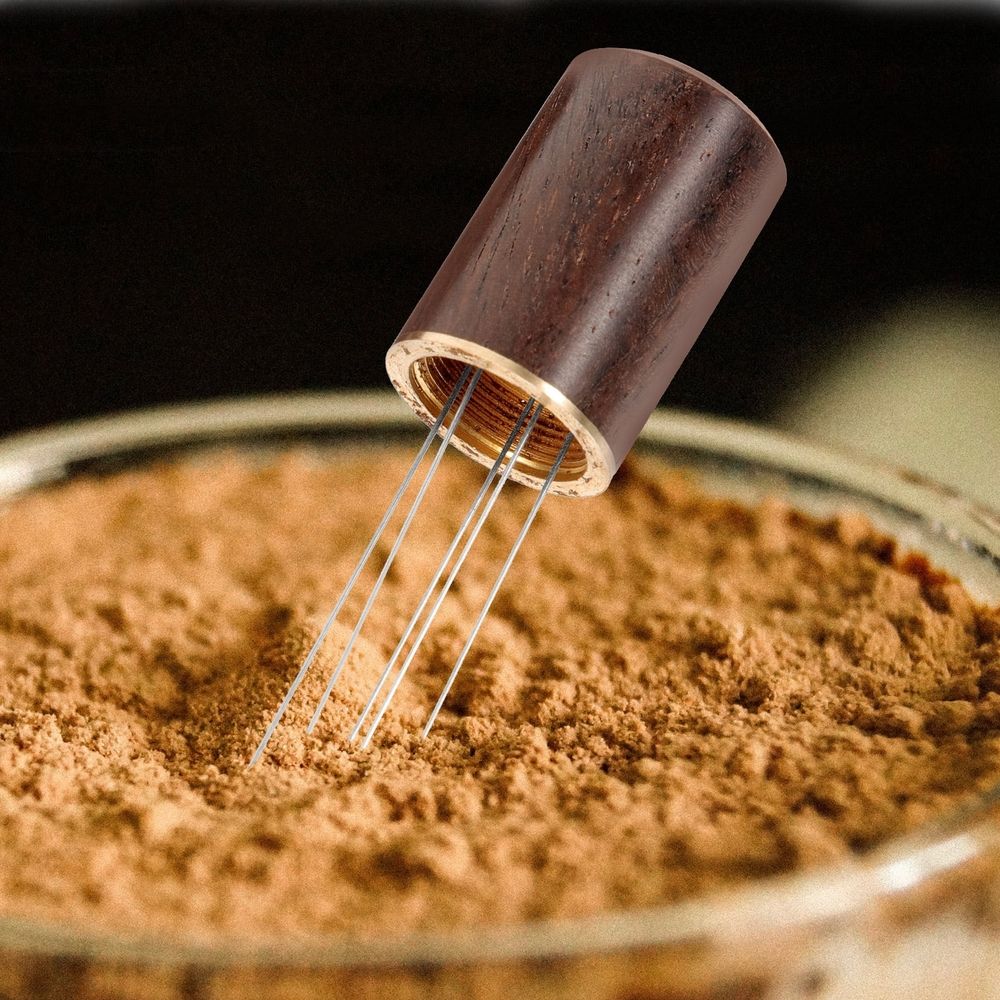 Metal Coffee Stirrer Needle for Espresso, Coffee Powder Whisk and Distributor Tool, Stirring Accessory for