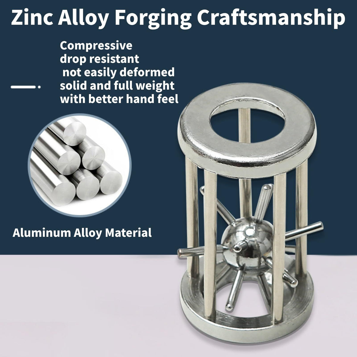 Alloy unlocking toys, puzzle games, adult intelligent puzzle lock puzzle toys, children's casting metal puzzle games