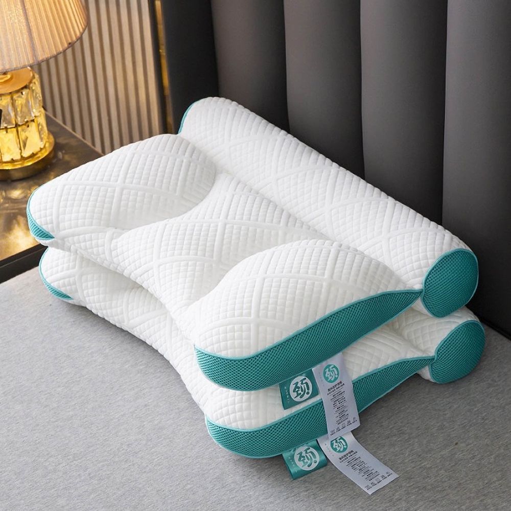 Cervical Support Comfort Pillow, Cervical Neck Pillow for Sleeping, Ergonomic Sleep Enhancing Cervical Support Pillows