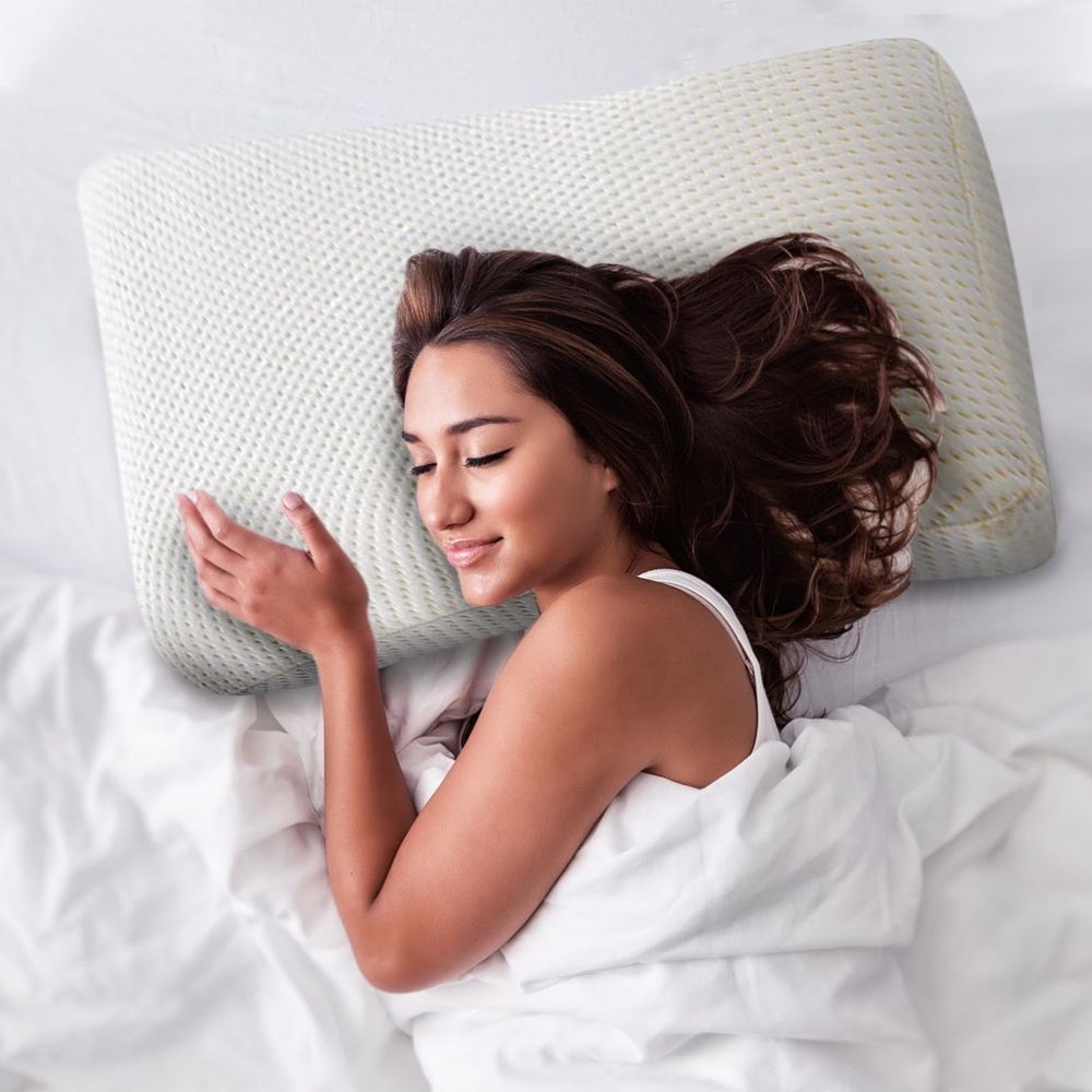 Cervical Neck Pillow, Adjustable Cooling Pillow for Sleeping, Memory Foam Pillows for Neck Shoulder, Ergonomic Contour Bed Pillow for Side, Stomach & Back Sleepers