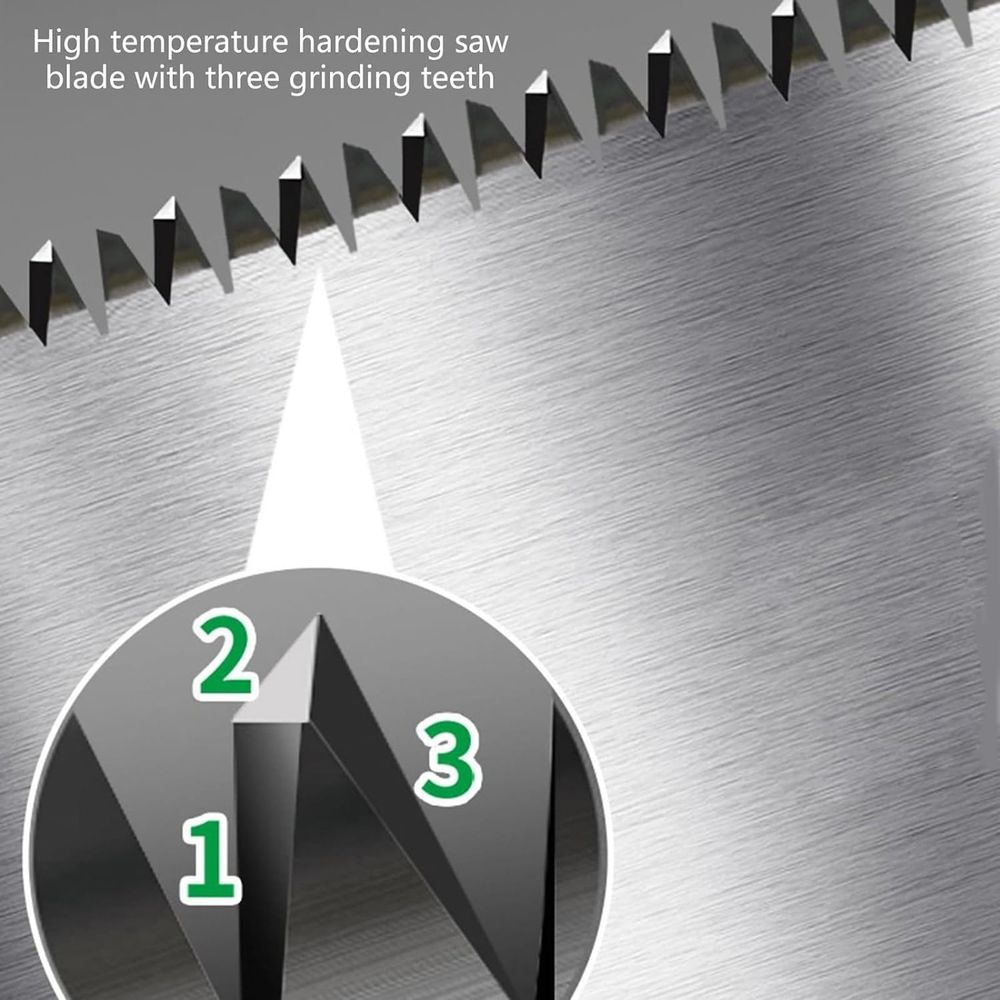 Japanese Hand Saw Edge Sided Pull Saw Flexible Blade Flush Cut Handle Wood Saw for Woodworking Tools