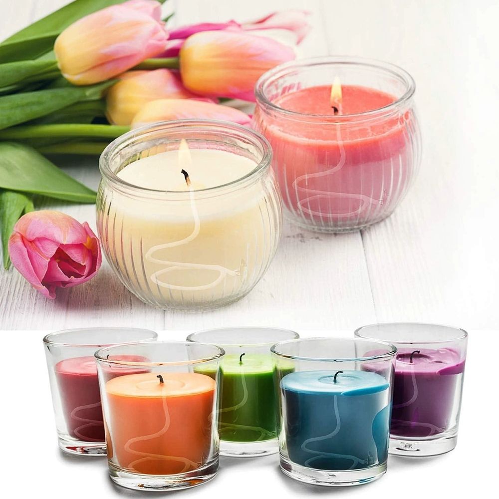 150Pcs Functional Smokeless Candle Wicks,100pcs Wicks Sticker, Pre Waxed Cotton Wick with Metal Sustainer Tabs for Pillar Candle Making and Candle DIY, 9cm/3.5in,15cm/6in,20cm/8in