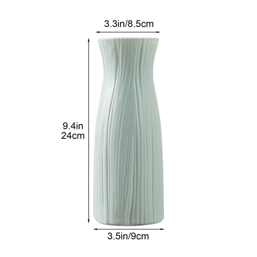 Plastic for Flower Vase Decorative Vase Vase for Flowers Modern Vase for Home Decor Bouquet Shelf Weddings