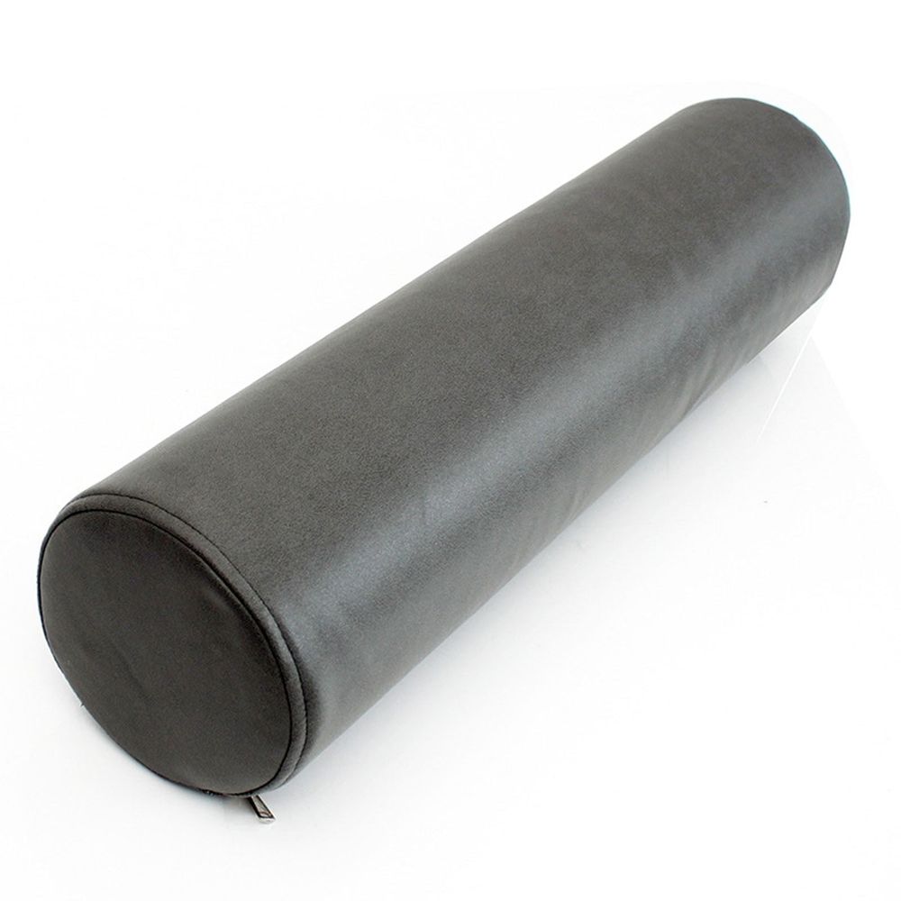 Round Cervical Roll Cylinder Bolster Pillow with Removable Washable Cover for Head, Neck, Back, and Legs, 5.9'x19.7'
