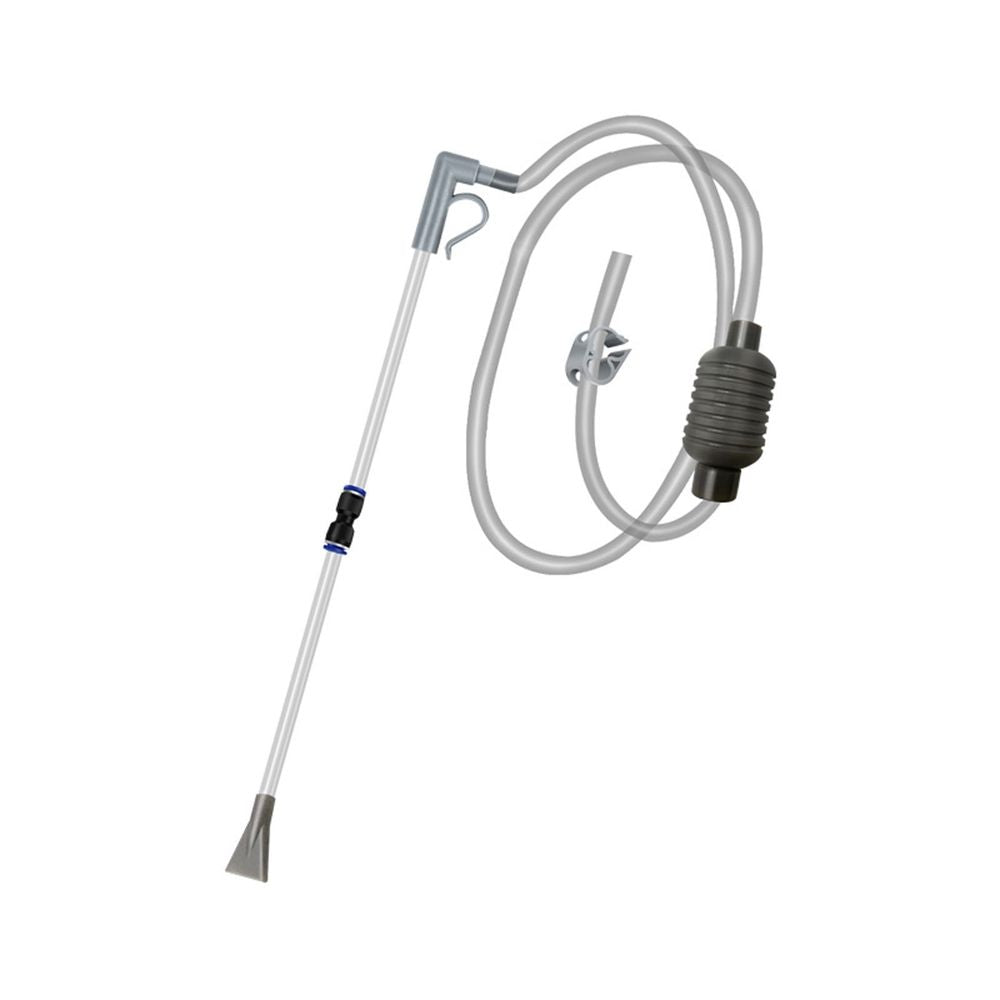 Large Aquarium Siphon Vacuum, 82 inch Manual Fish Tank Water Changer & Gravel Cleaner, Strong Suction Waste Remover for Tanks Up to 16 Inches
