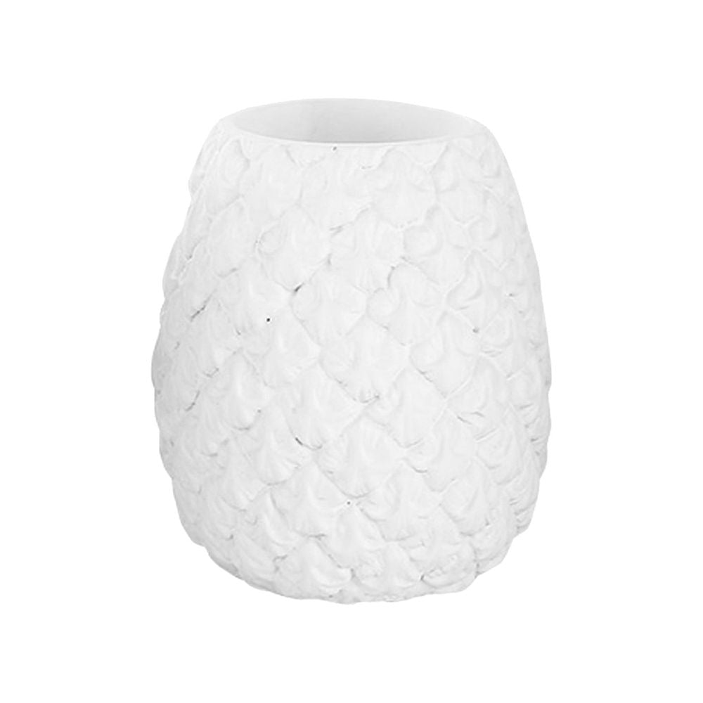 Creative Resin Pen Holder Pineapple Shape Handicraft Storage Box Desk Pen Holder Decorative Decoration Storage Box,Office Decor and Desk Accessories Durable Ceramic