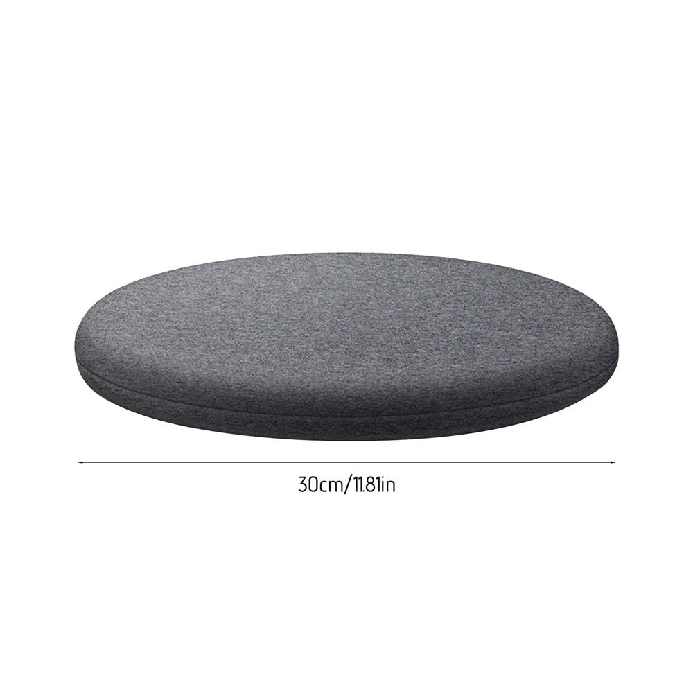 Memory Foam Seat Cushion Anti-Slip Soft Round Stool Cushion Chair Pad 12 Inch Coffee