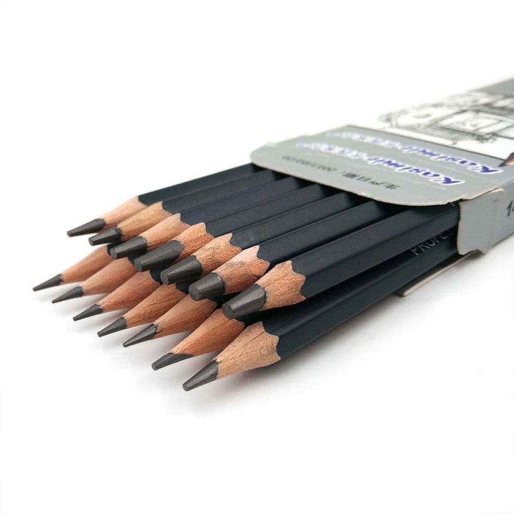Drawing Pencils 14pcs/set 12B 10B 8B 7B 6B 5B 4B 3B 2B B HB 2H 4H 6H Graphite Sketching Pencils Professional Sketch Pencils Set for Drawing