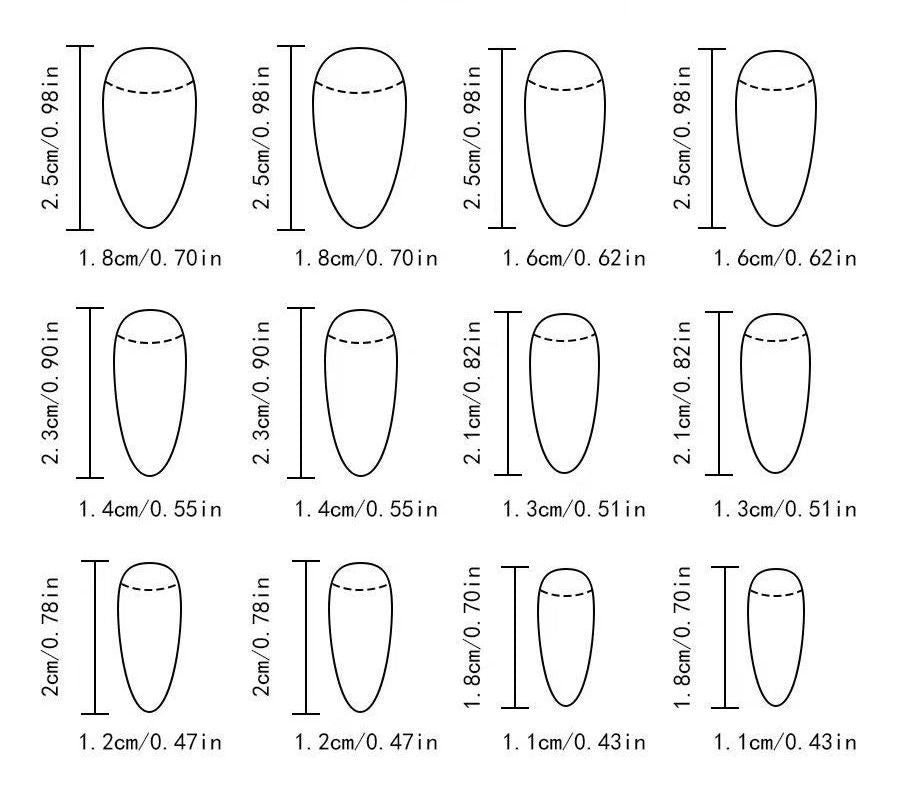 Short Oval Press-On Nails Kit for Easy, At-Home Manicures, Perfect for Gifting (Black)